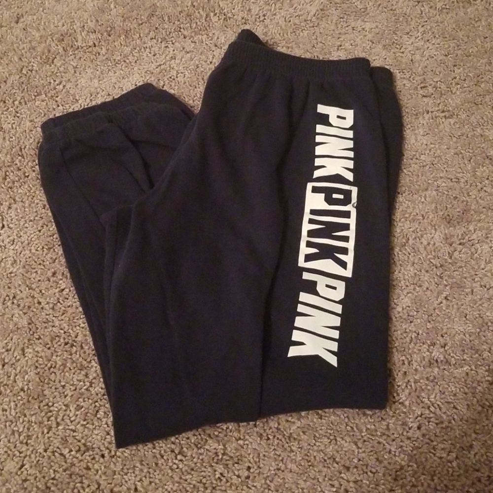 PINK Navy SweatPants